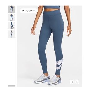 Nike high waisted graphic leggings, Women’s Medium